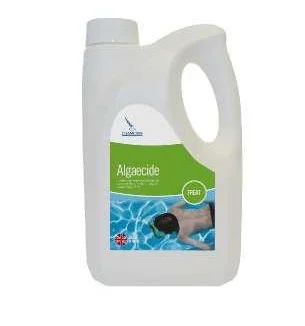 Algicide to control algae in swimming pools